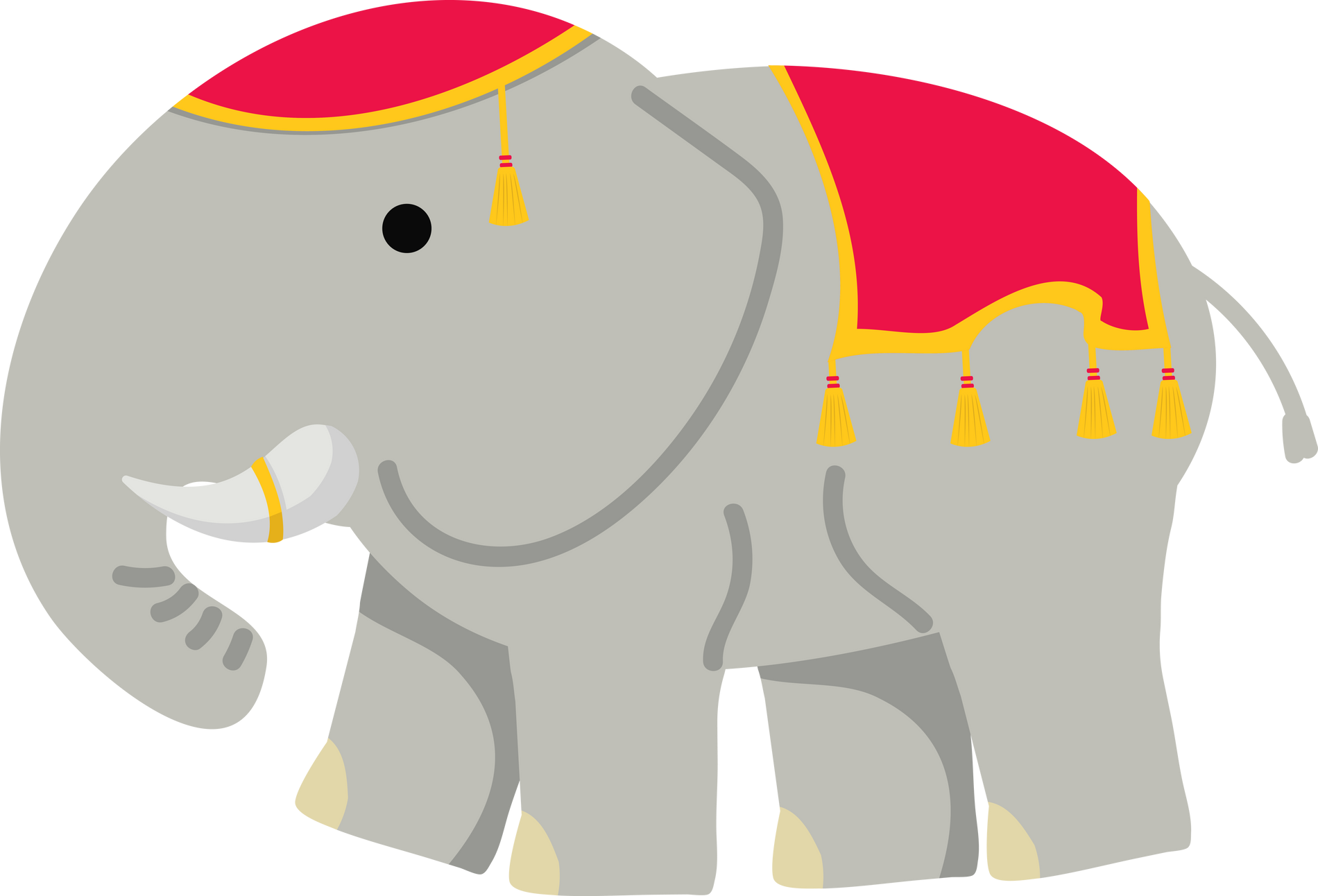 Cute thailand elephant